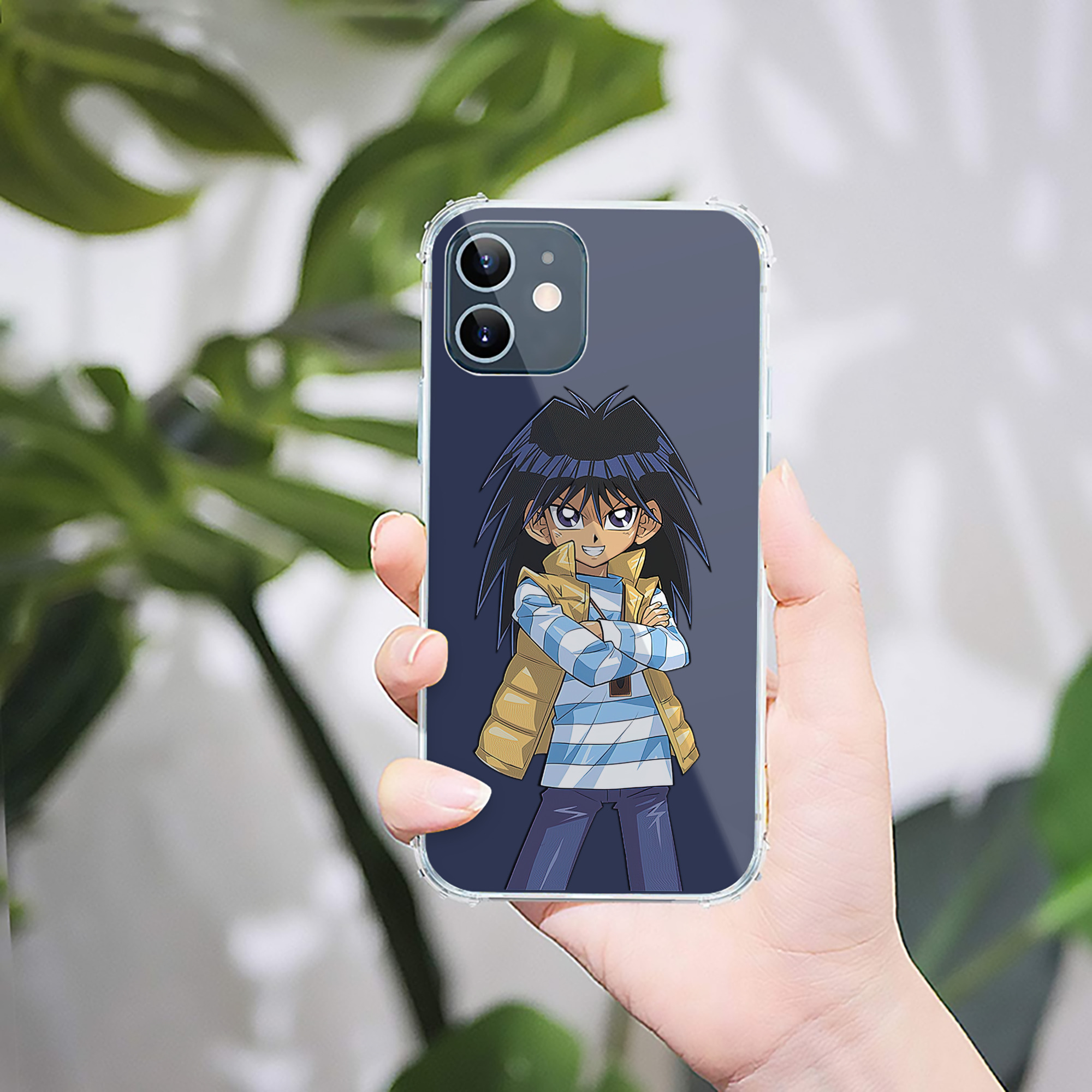 （画像用） 遊☆戯☆王 Yu-Gi-Oh! 【iPhone 12シリーズ対応】透明スマホケース（クリアソフトケース）